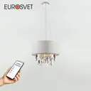 Умный подвесной светильник EUROSVET 10122/6 хром