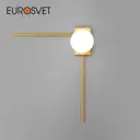 Настенный светильник EUROSVET 40035/1 Fredo цвет белый/золото