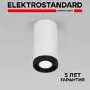 Светильник точечный светодиодный накладной Elektrostandard a062524 Lead 1 м² нейтральный белый свет цвет черный/белый