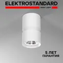 Светильник точечный встраиваемый светодиодный Elektrostandard A064730 4 м² цвет белый