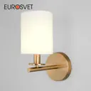 Настенный светильник Eurosvet Caprera A063857 цвет бежевый, латунь