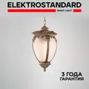 Светильник подвесной уличный Elektrostandard Andromeda H GLYF-8024H цвет черное золото