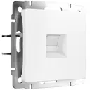 Розетка компьютерная встраиваемая Werkel Встраиваемые механизмы a069684 RJ45 цвет белый