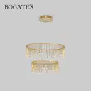 Светильник подвесной светодиодный Bogate's Firefly A067790 14 м² желтый свет цвет латунь