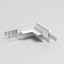 Коннектор Elektrostandard A067509 угловой жесткий для соединения трековых шинопроводов встраиваемый однофазный цвет белый