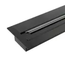 Трековый шинопровод встраиваемый однофазный Elektrostandard 85082/00 Track Rail WH Recessed a057091 1 м цвет черный