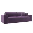 Диван Лига Диванов Лига-036 121304 250x84x98 см вельвет цвет фиолетовый