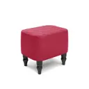 Пуф Monofix Буно 42x42x42 см цвет красный