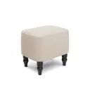 Пуф Monofix Буно 42x42x42 см искусственная кожа цвет кремовый