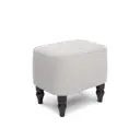 Пуф/подставка для ног Monofix Буно 42x42x42 см цвет белый