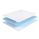 Топпер Dreamexpert DEXDE9495635 105x220x4 см беспружинный 1-спальный