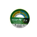 Изоляционная лента Econ 15мм 20м желто-зеленый 10шт