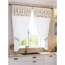 Комплект штор At home Базовая коллекция AT529001 на шторной ленте 180x145 см цвет белый