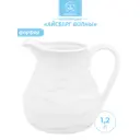 Кувшин 1.2 л Elan Gallery Айсберг волны фарфор цвет белый