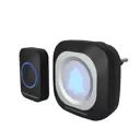 Дверной звонок беспроводной Elektrostandard DBQ25 36 мелодий цвет черный