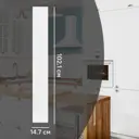 Фасад кухонного шкафа Ньюпорт 14.7x102.1 см KONSENSA МДФ цвет белый