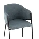 Стул Stool group Carmel 49x79x60 см ткань цвет голубой 2 шт.