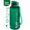 Бутылка для воды Elan Gallery 280156 Style Matte 1.50 л стекло цвет темно-зеленый