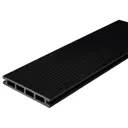 Террасная доска ДПК Groentec цвет Антрацит 145x25x4000 мм 0.58 м²