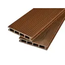 Террасная доска ДПК Groentec цвет Дуб 145x25x4000 мм 0.58 м²