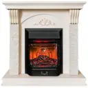 Каминокомплект Realflame Corfino с очагом Majestic Lux BL 1500Вт айвори