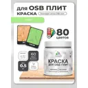 Краска для OSB плит и минеральных поверхностей Malare Wood быстросохнущая матовая цвет лайм 0.5 кг