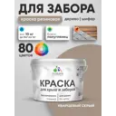 Краска для деревянного забора Malare дзабкрыш_523 Wood антисептическая быстросохнущая без запаха полуглянцевая кварцевый серый 10 кг