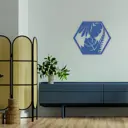Настенное панно "Листочки" дерево 44x36 см