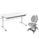 Комплект Cubby парта Iris Grey и кресло Solerte Grey