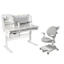 Комплект Cubby парта Ammi Grey и кресло LST9 Grey