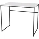 Компьютерный стол Калифорния мебель 90x75.5x53 см мдф цвет белый