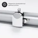 Душевой уголок Am.pm HIT WHTG-403-090MT_7214 квадрат 90x90см серебро профиль эффект стекла прозрачный