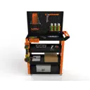 Тележка инструментальная Metalex 118324 Тип 4 950x450x900 мм 4 полки