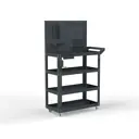 Тележка инструментальная Metalex 118328 Тип 4 950x450x700 мм 4 полки