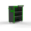 Тележка инструментальная Metalex 118429 Тип 3 950x450x800 мм 4 полки
