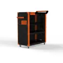 Тележка инструментальная Metalex 118432 Тип 3 950x400x800 мм 4 полки