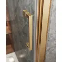 Душевая дверь Cezares 663233 90см эффект стекла прозрачный раздвижной