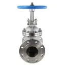 Задвижка ручная клиновая DN.ru D040-01399 DN400 PN25 с выдвижным шпинделем нержавеющая сталь