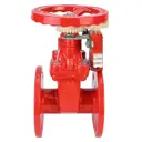 Задвижка ручная клиновая DN.ru D040-08633 DN80 PN16 С невыдвижным шпинделем чугун