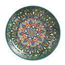 Тарелка 18 см Homium vostok02 Керамика цвет зеленый