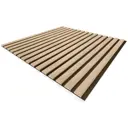 Панель стеновая акустическая Stella Comfort light дуб винтаж 600x600x9мм 0.36м²