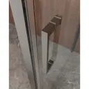 Душевой уголок Cezares Molveno 645685 прямоугольный 157x90см серый профиль эффект стекла без покрытия