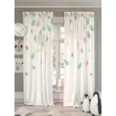 Комплект штор At home Базовая коллекция AT958236 на шторной ленте 260x150 см цвет белый