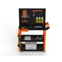 Тележка инструментальная Metalex 118276 Тип 4 800x450x700 мм 3 полки