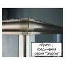 Душевой уголок Cezares Giubileo 90533 квадратный 80x80см серебро профиль эффект стекла прозрачный
