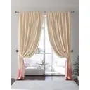 Комплект штор At home Базовая коллекция AT945801 на шторной ленте 280x150 см цвет бежевый