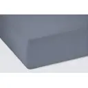 Простыня Ecotex Трикотажные простыни на резинке 160x200 см трикотаж на резинке цвет антрацит