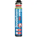 Пена монтажная Soudal Soudafoam Maxi Арктика профессиональная выход 65 л зимняя 870 мл 2 шт