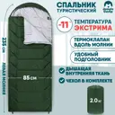 Спальный мешок зимний Jungle Camp Trento Double двухместный две молнии цвет синий