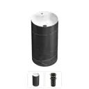 Раковина Wellsee chalice perfection 20213031R 45см цвет цвет набора матовый черный